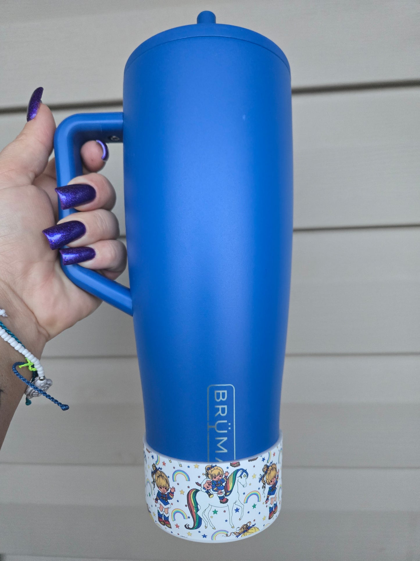 Rainbow Brite Silicone Boot Bumper Sleeve for Tumblers