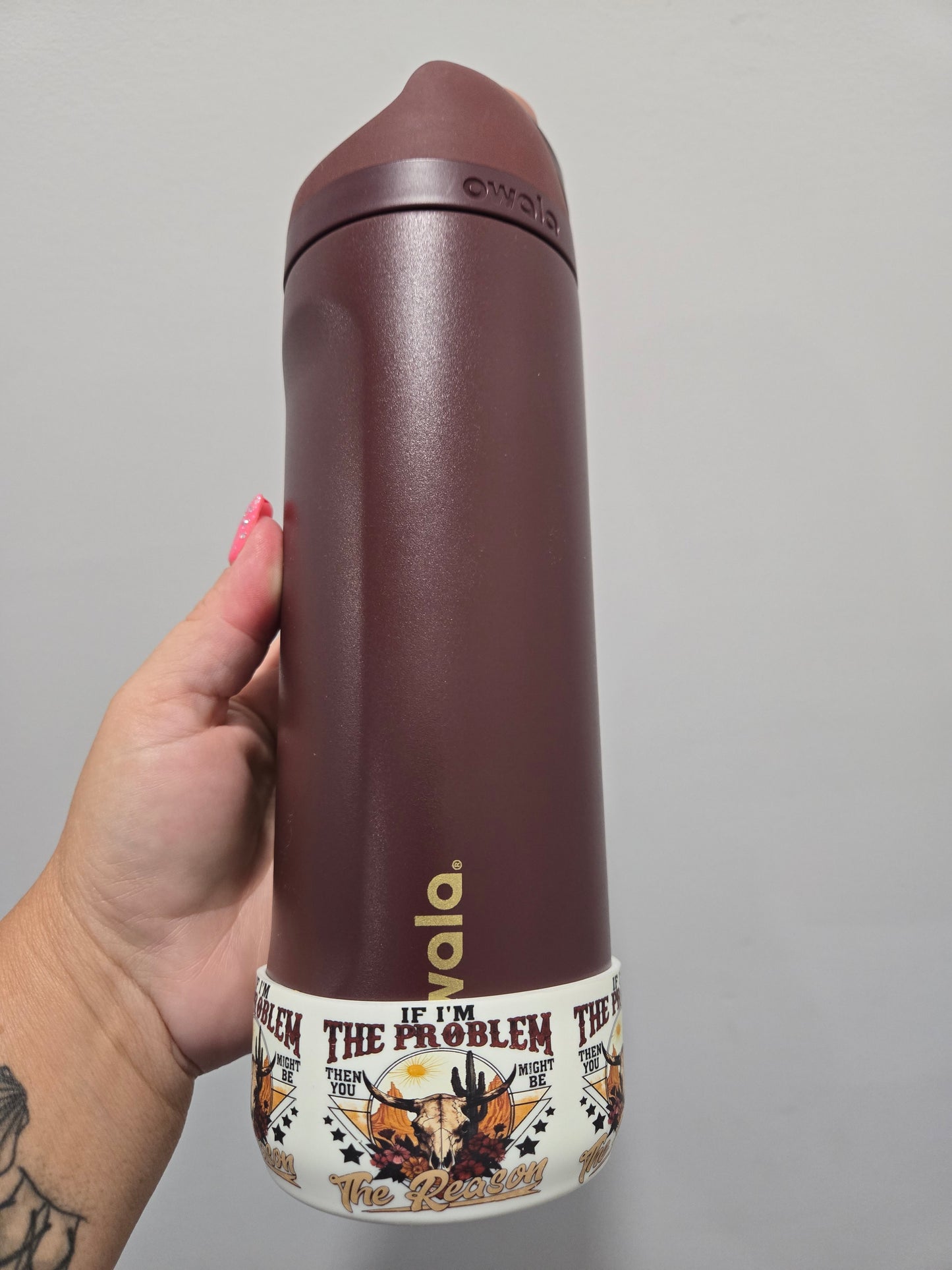 If I'm The Problem Silicone Boot Bumper Sleeve for Tumblers