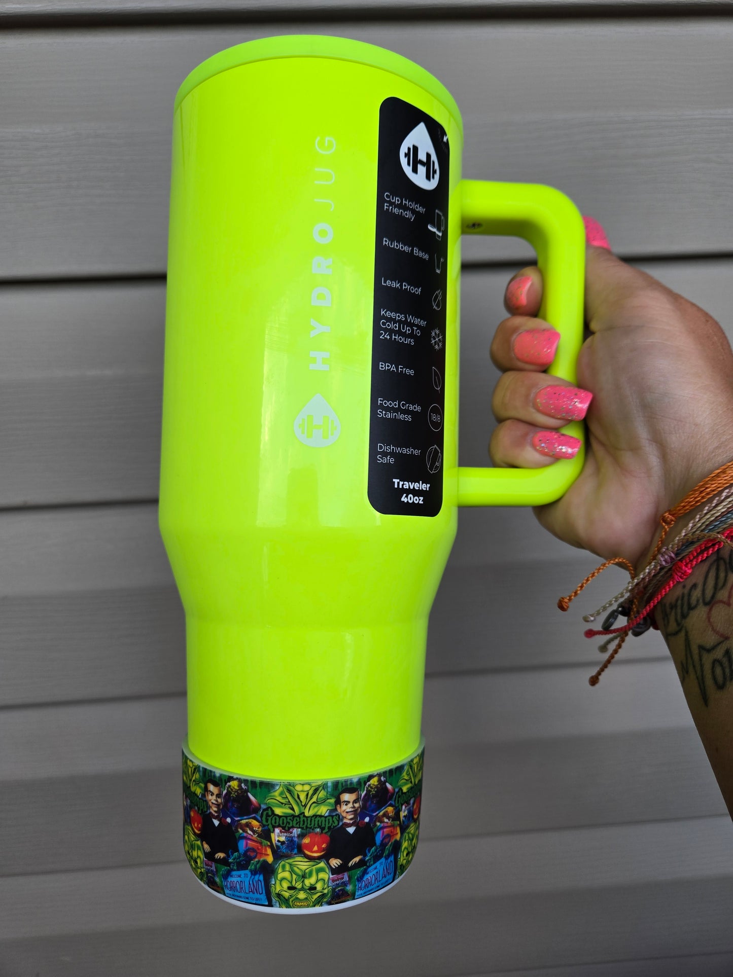 I Get Those Goosebumps Everytime silicone boot bumper for tumbler