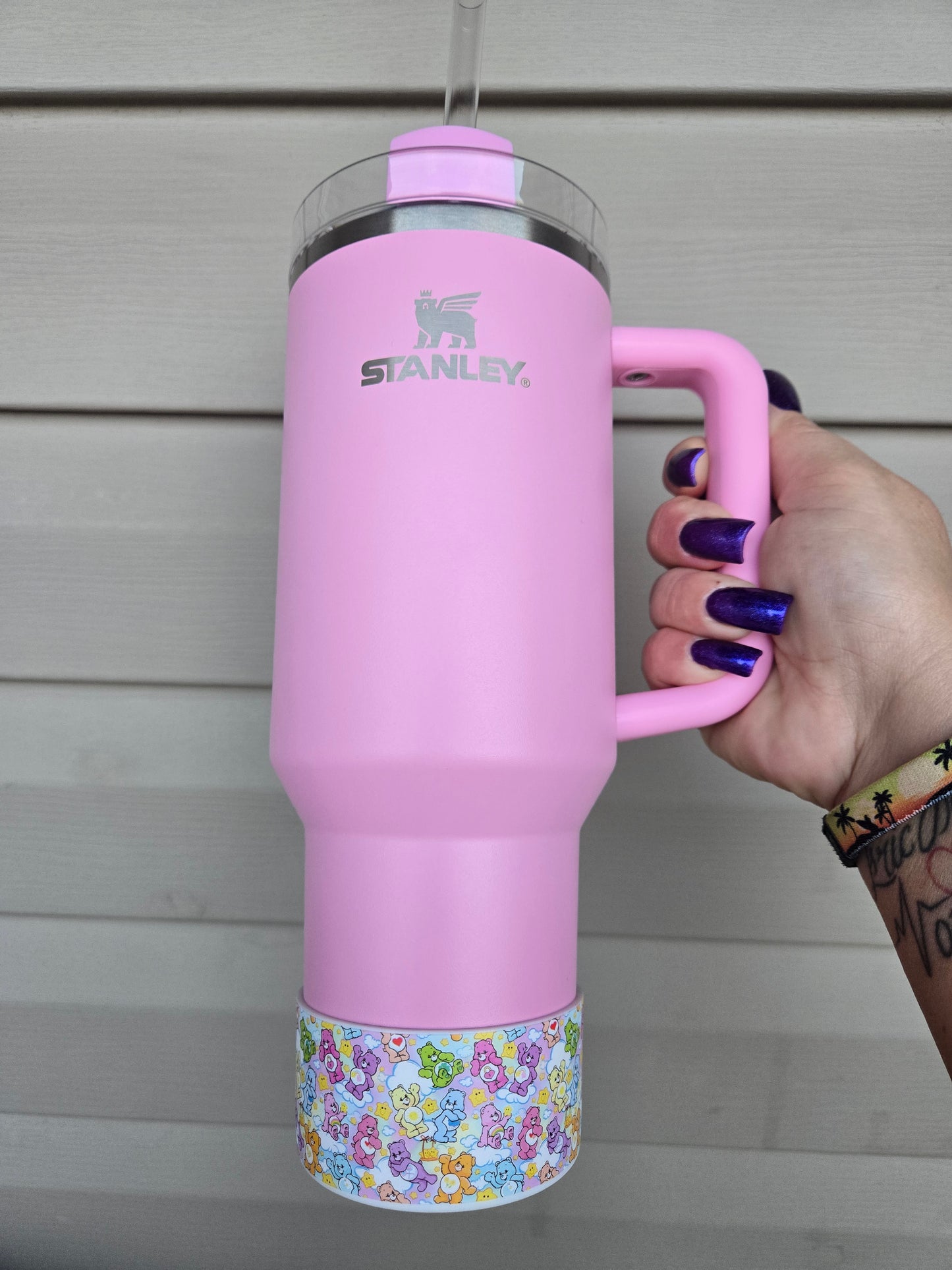 Carebears Silicone Boot Bumper Sleeve for Tumblers