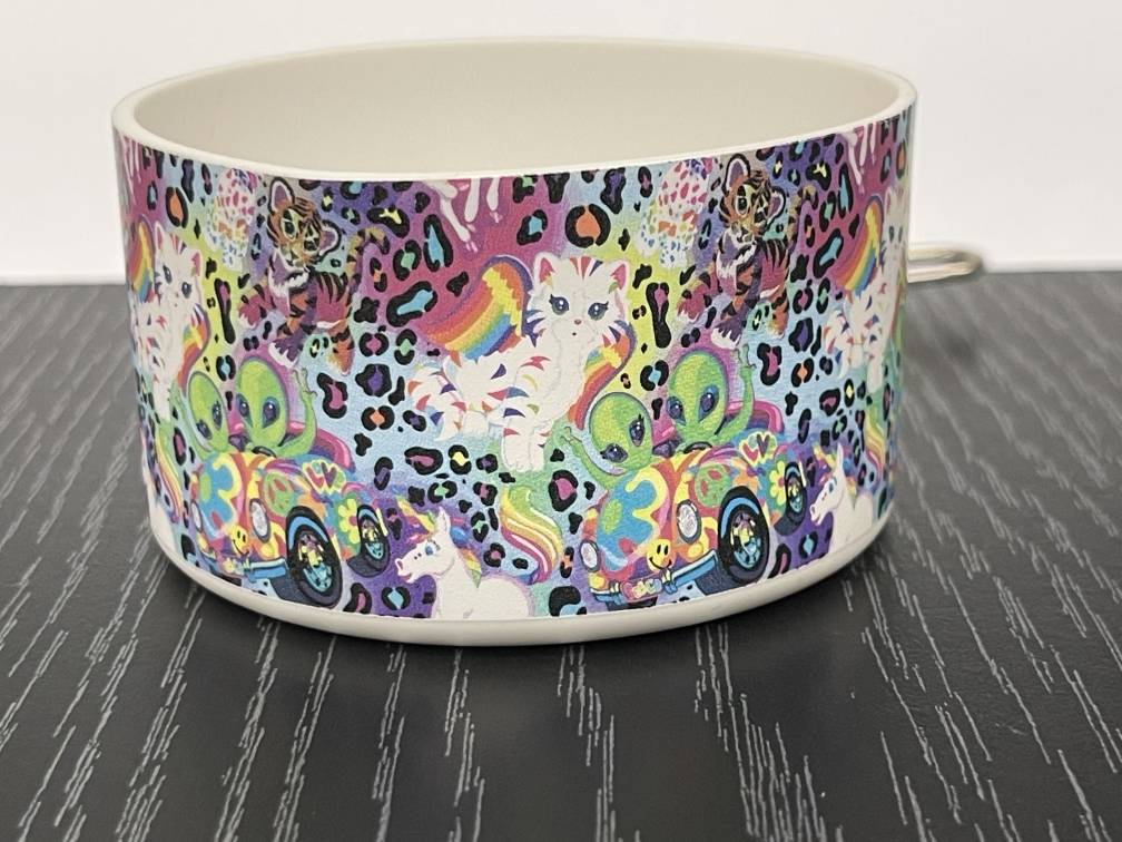 Lisa Frank Peace Aliens Silicone Boot for Tumblers