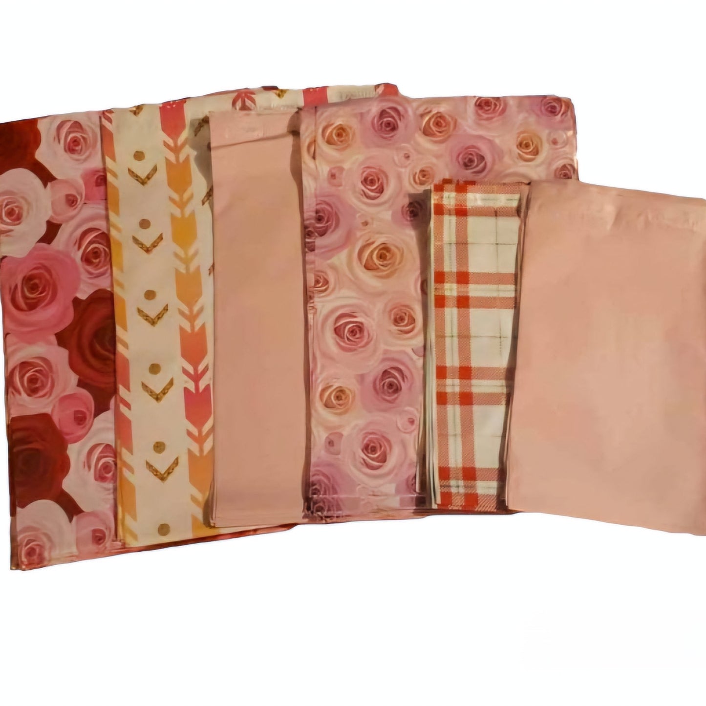 Valentine Bundle! Poly Mailers 30 Piece Variety of 3 different Sizes 6x9, 9x12, 10x13 Shipping Bags