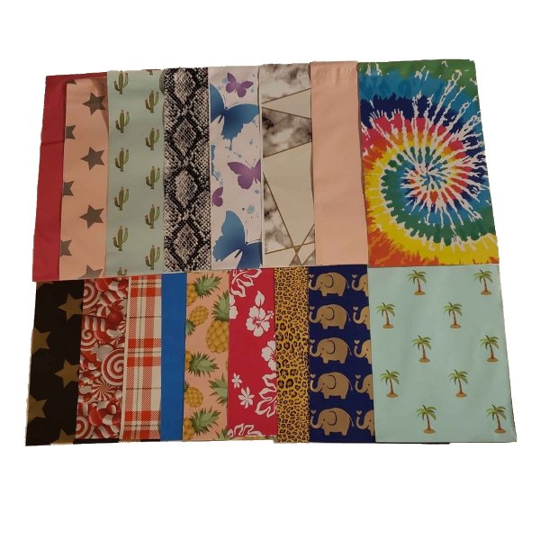 Variety Bundle Poly Mailers Size 6x9 Pack of 100 Shipping Bags