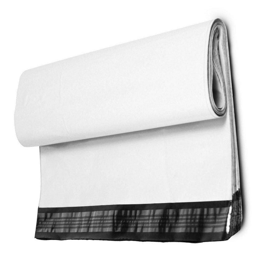 White Poly Mailers Size 14.5x19 Shipping Bags