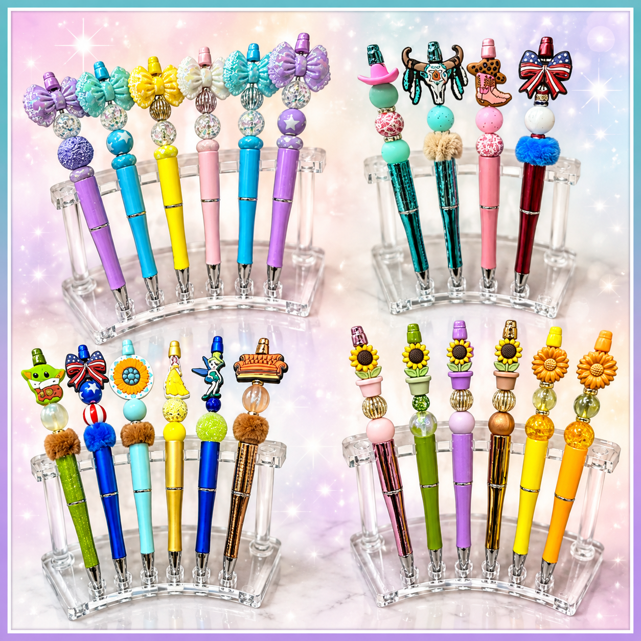 Beaded Pens – Handmade Decorative Pens for Work, School & Gifts