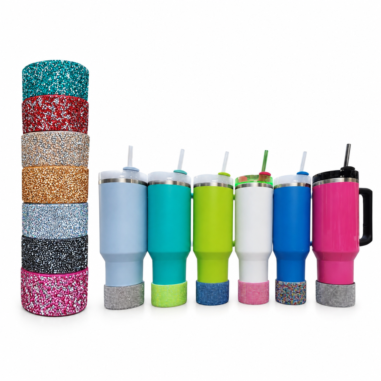 Bling Tumbler Boots & Pearl Tumbler Boots
