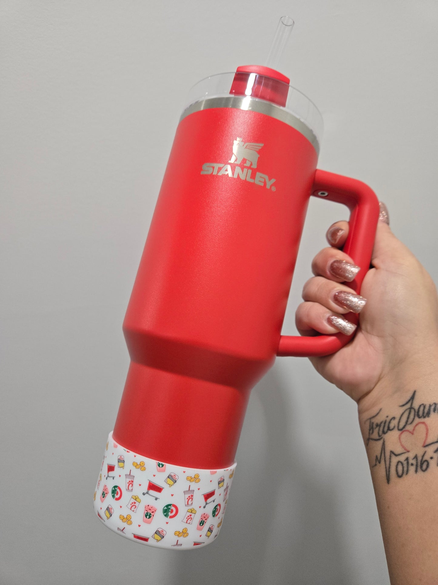 Basic AF silicone boot bumper sleeve for tumblers