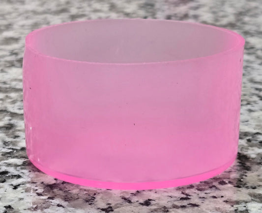 PrettyInPink Semi Clear Silicone Boot