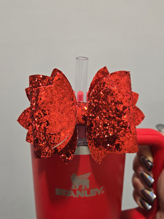 RubyRed Tumbler Bow