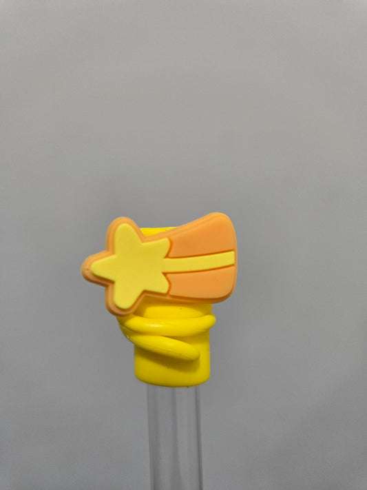 YellowLuckyStar 10MM Strawtopper