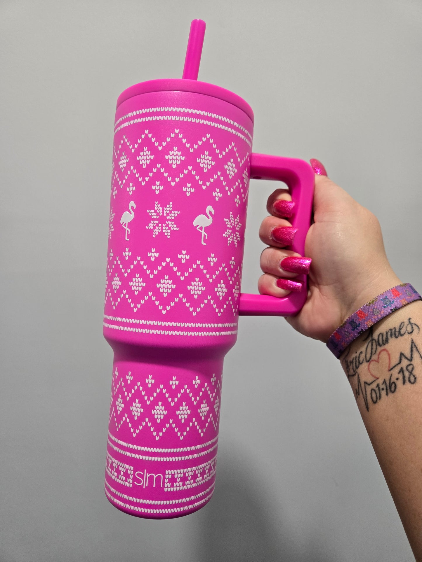 Simple Modern 40oz. Flamingo Christmas Sweater