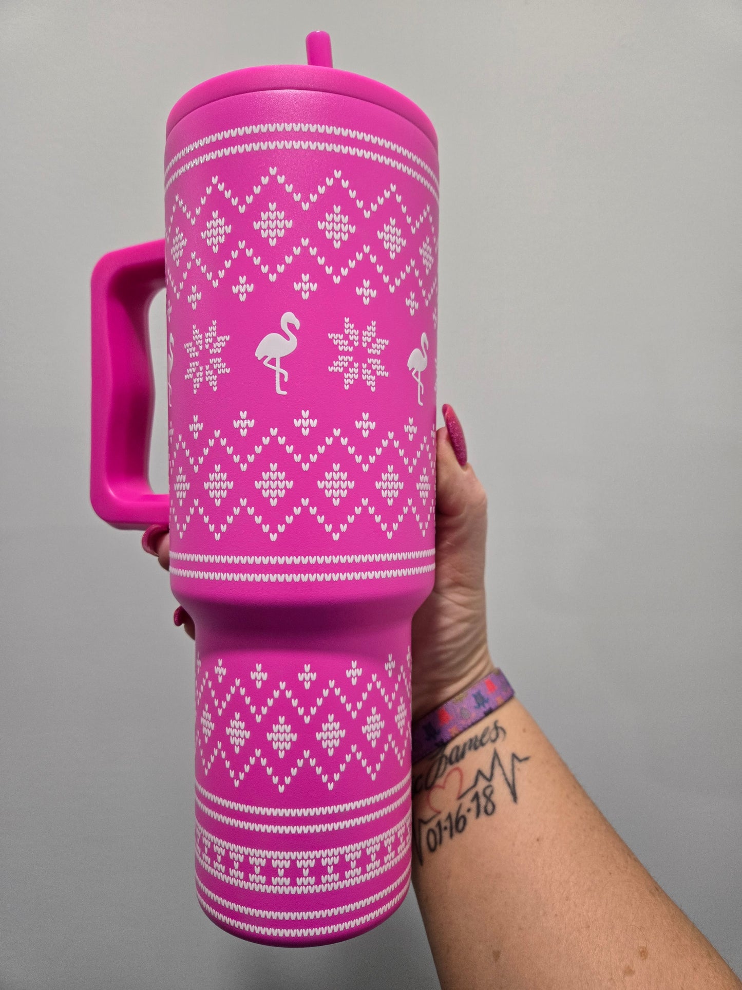 Simple Modern 40oz. Flamingo Christmas Sweater