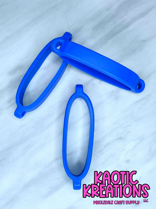 BEADABLE TUMBLER SILICONE CARRIER RING #05 ROYAL BLUE (1ct)