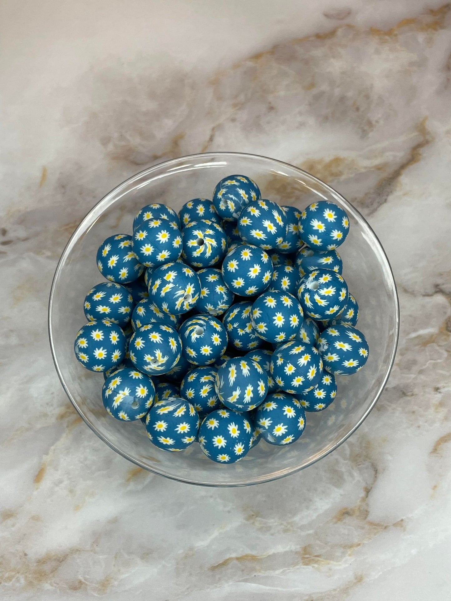 P60 BLUE DAISY 15MM PRINT (1ct)