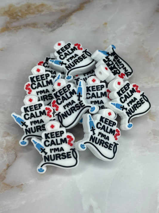 KEEP CALM I'M A NURSE SILICONE FOCAL D255 (1ct)