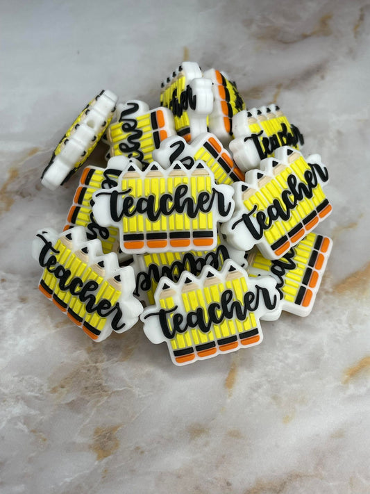 TEACHER YELLOW PENCILS SILICONE FOCAL D166 (1ct)