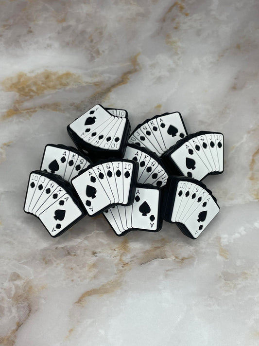 DECK OF CARDS SILICONE FOCAL D192 (1ct)