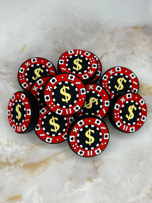 POKER CHIP SILICONE FOCAL D177 (1ct)