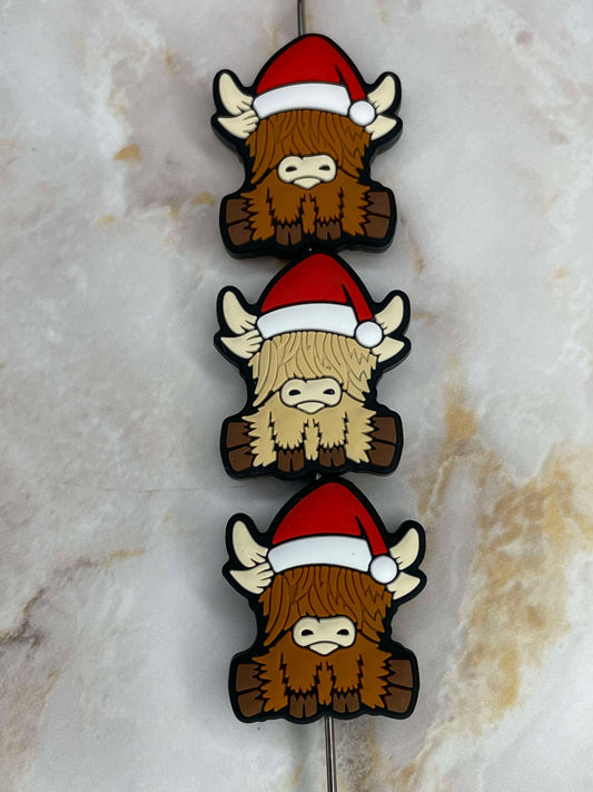 CHRISTMAS YAK SILICONE FOCAL (1ct)