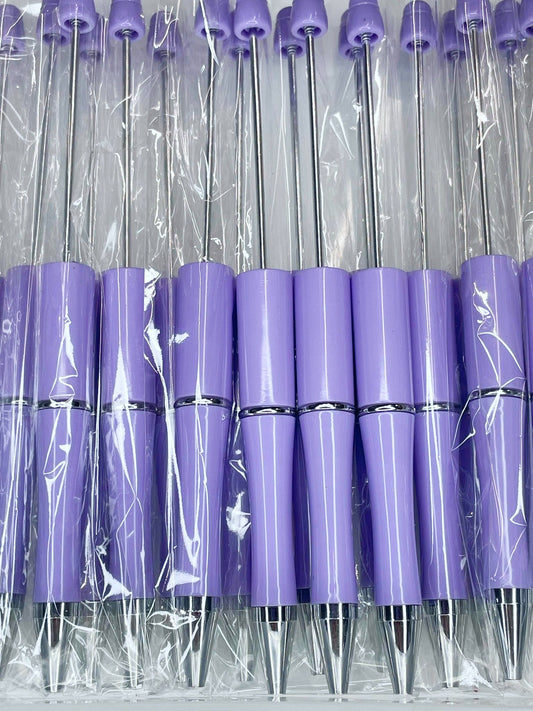 BEADABLE PLASTIC PEN SOLID DUSTY LILAC B4 (1ct)