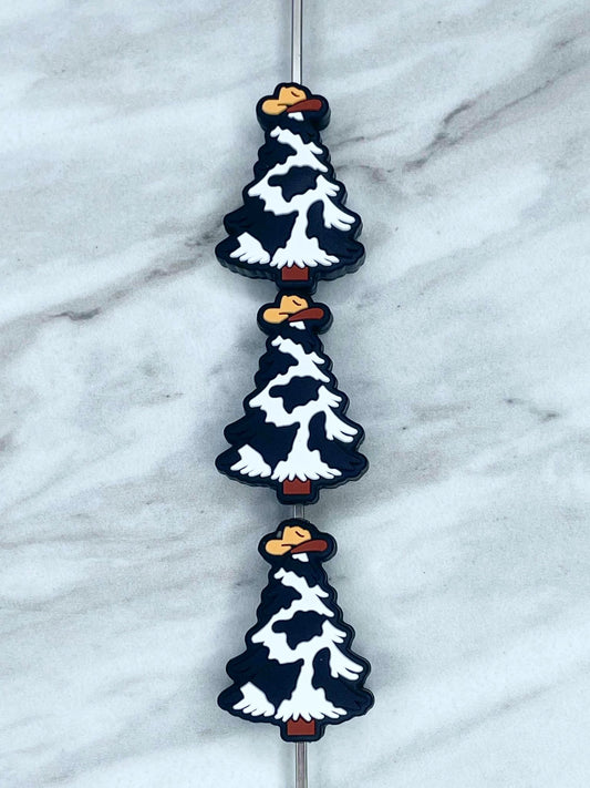 SPOTTED CHRISTMAS TREE SILICONE FOCAL D250 (1ct)