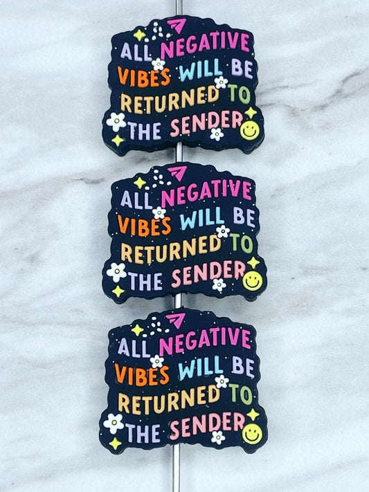 ALL NEGATIVE VIBES SILICONE FOCAL D103 (1ct)
