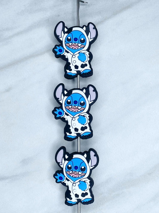 BLUE ALIEN COW COSTUME SILICONE FOCAL D493 (1ct)