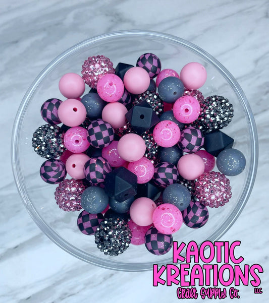 *KAELANN'S KREATION* IT'S RACE DAY BEAD MIX #5 (50ct)