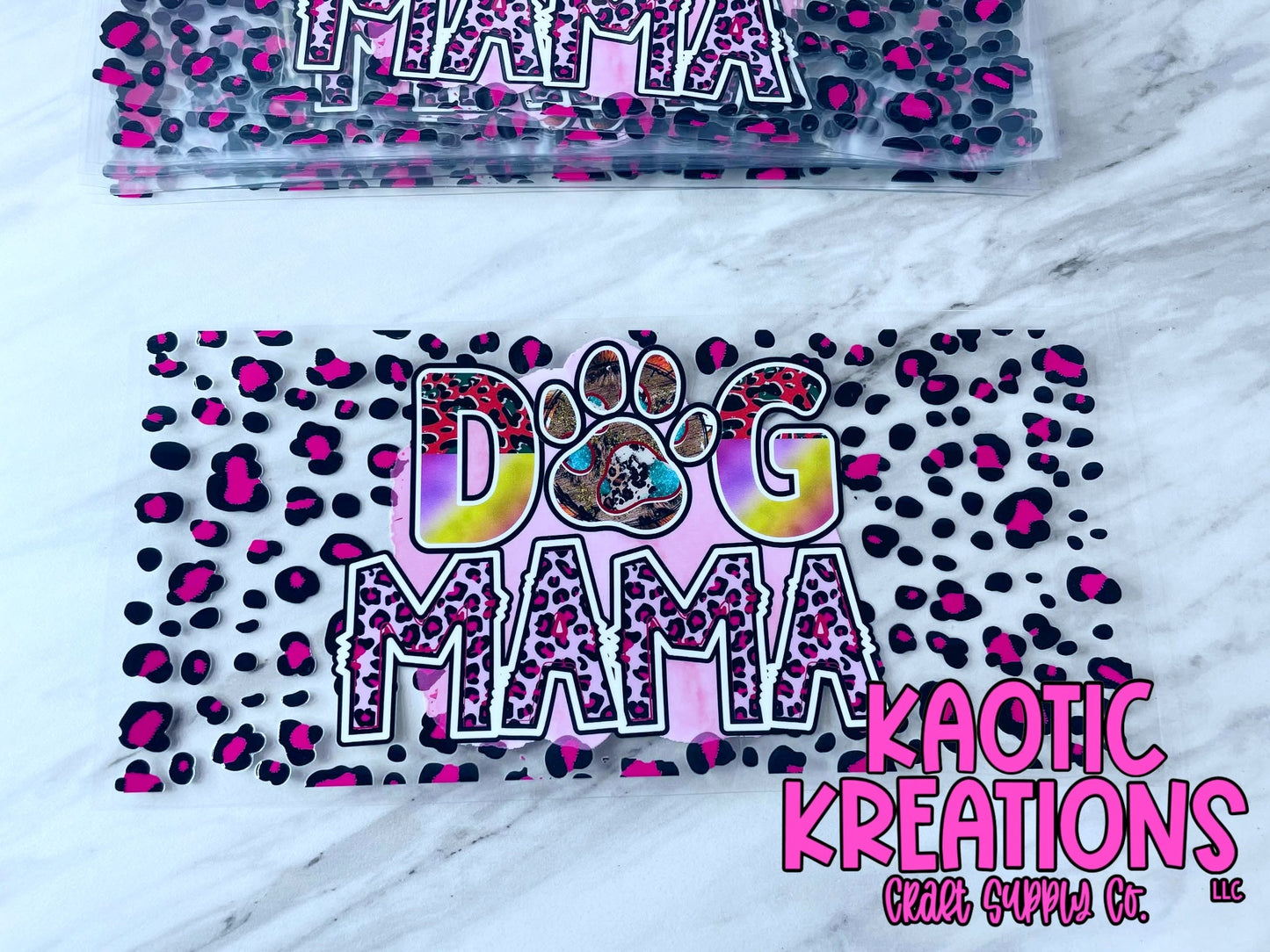 16OZ UV DTF LIBBY WRAP DOG MAMA P3024 (1ct)