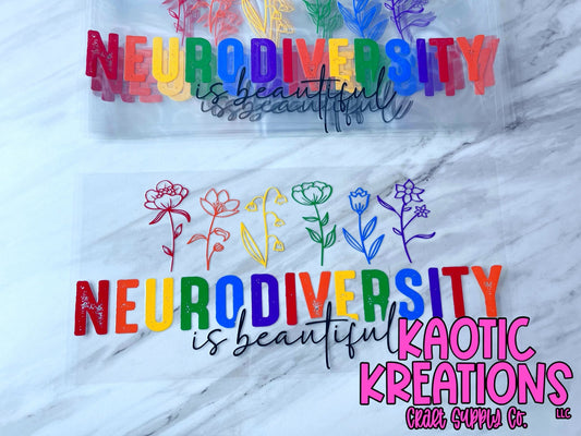 16OZ UV DTF LIBBY WRAP NEURODIVERSITY P635(1ct)