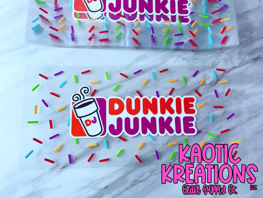 16OZ UV DTF LIBBY WRAP DUNKIE JUNKIE P1958 (1ct)