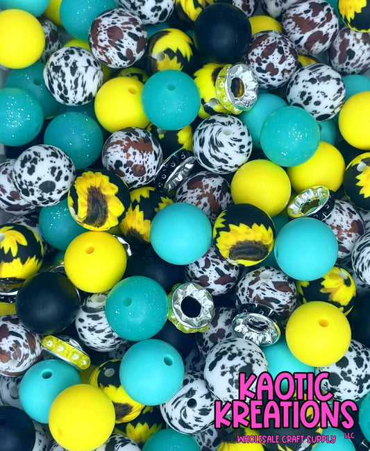 SILICONE BEAD MIX #22 (28ct)
