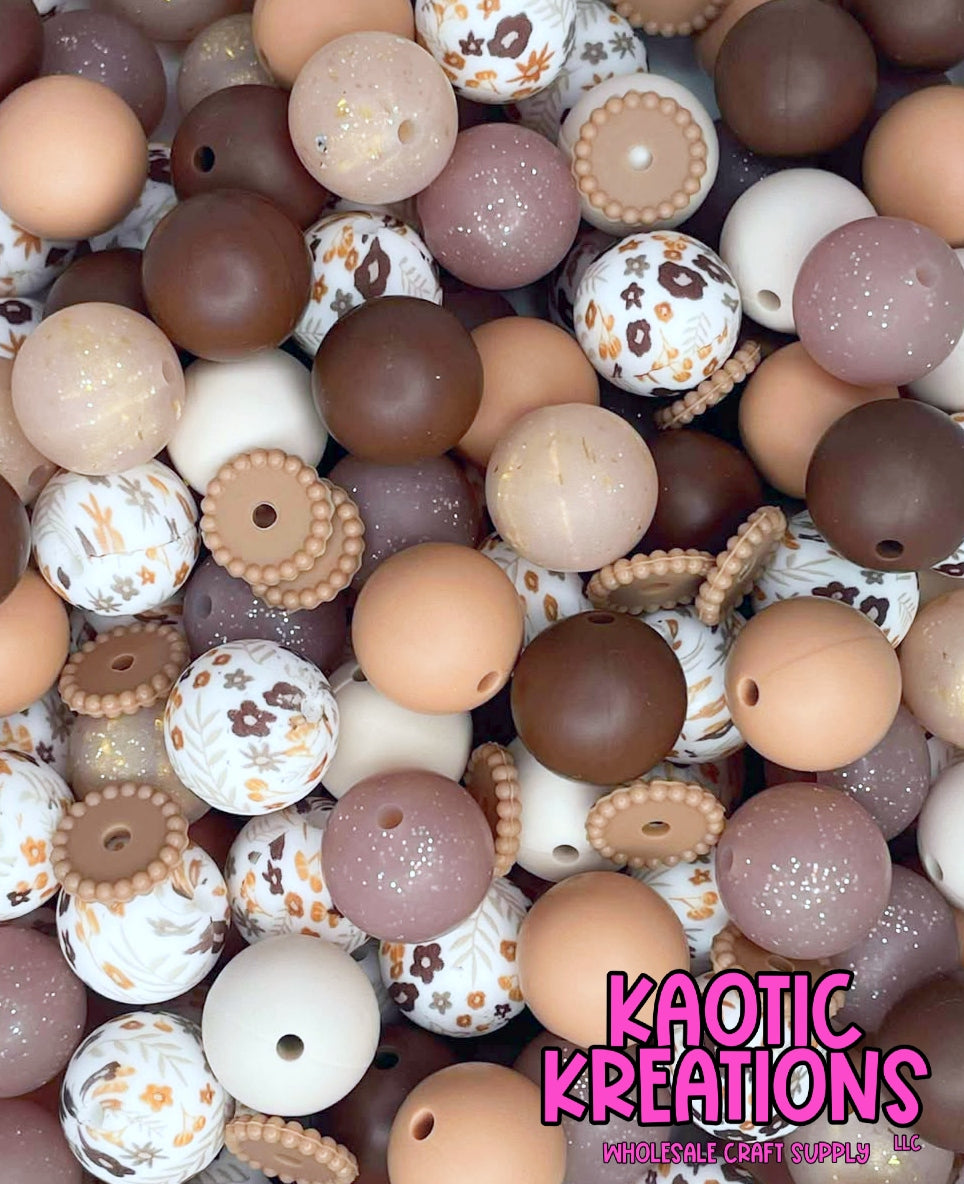 SILICONE BEAD MIX #20 (30ct)