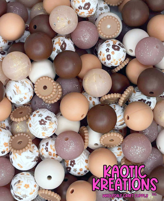 SILICONE BEAD MIX #20 (30ct)