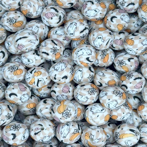 P708 SPOOKY CHECKERED 15MM PRINT (1ct)