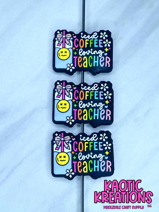 ICED COFFEE LOVING TEACHER SILICONE FOCAL D552 (1ct)