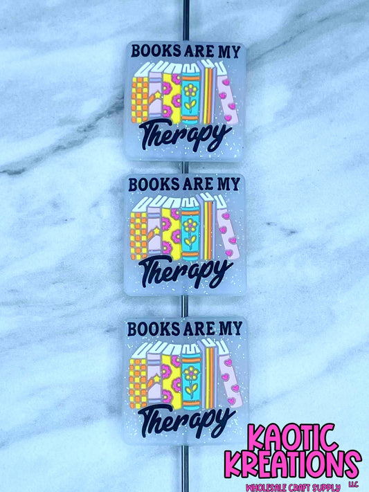 BOOKS ARE MY THERAPY SILICONE FOCAL D553 (1ct)