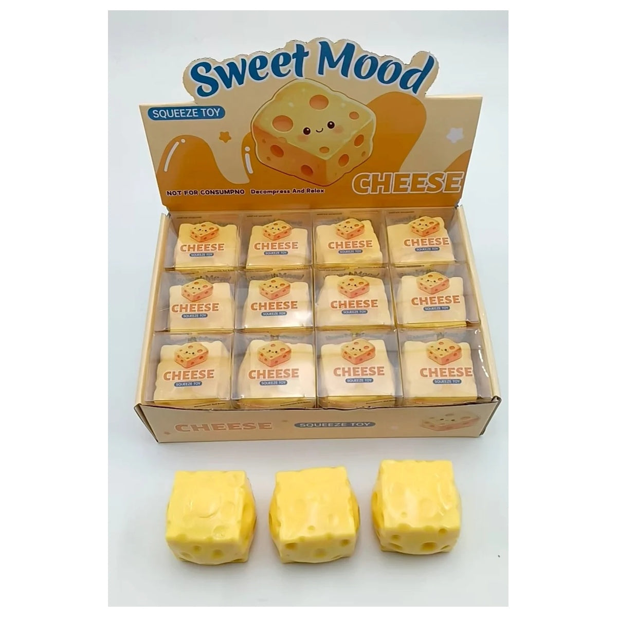 Crunchy Cheese Squishy 🧀