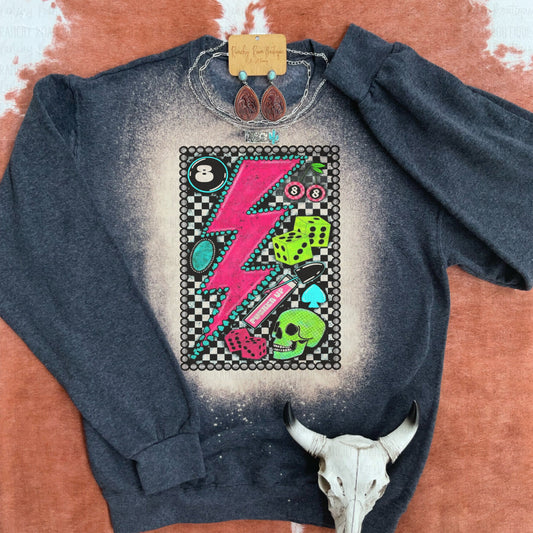 Feral Cowgirls Club Western Graphic Sweatshirt