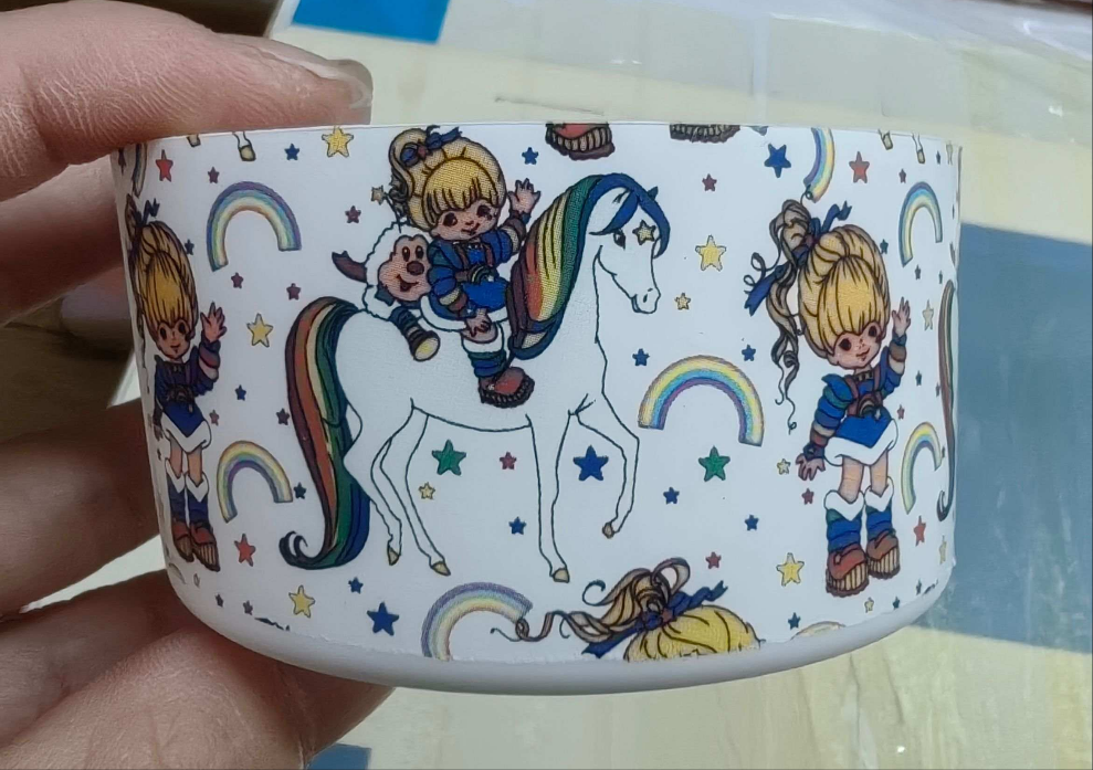 Rainbow Brite Silicone Boot Bumper Sleeve for Tumblers