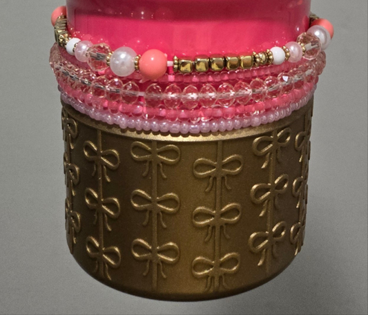 PinkParade Tumbler Bracelet Stack
