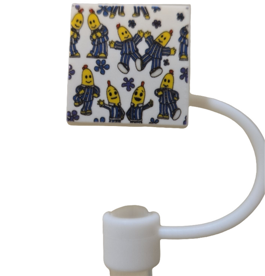 10MM BananasPJ Silicone Strawtopper