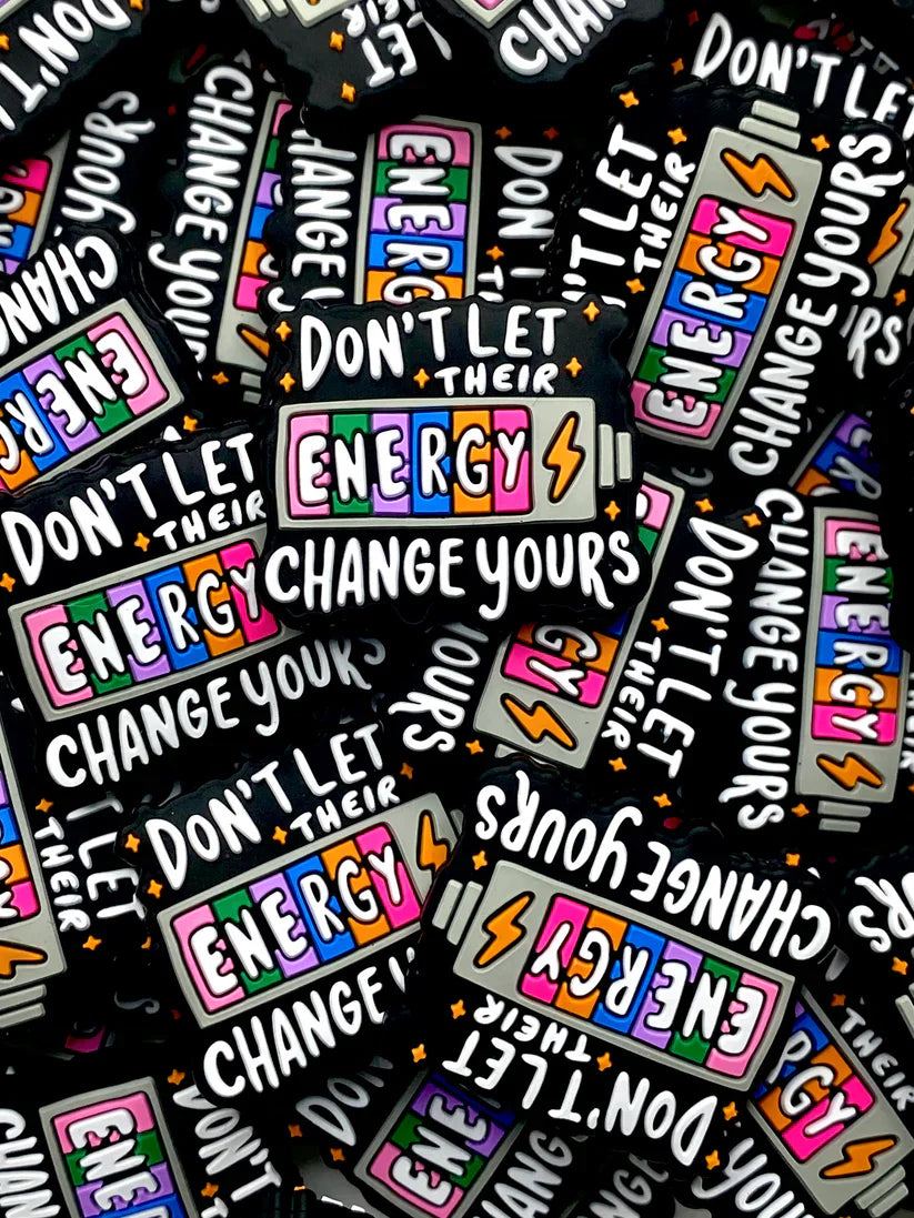DON'T LET THEIR ENERGY CHANGE YOURS SILICONE FOCAL D8 (1ct)