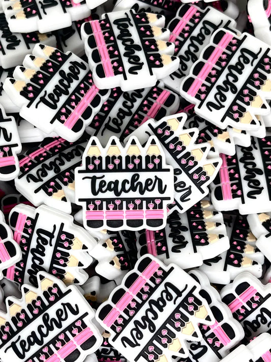 TEACHER PINK PENCILS SILICONE FOCAL D69 (1ct)