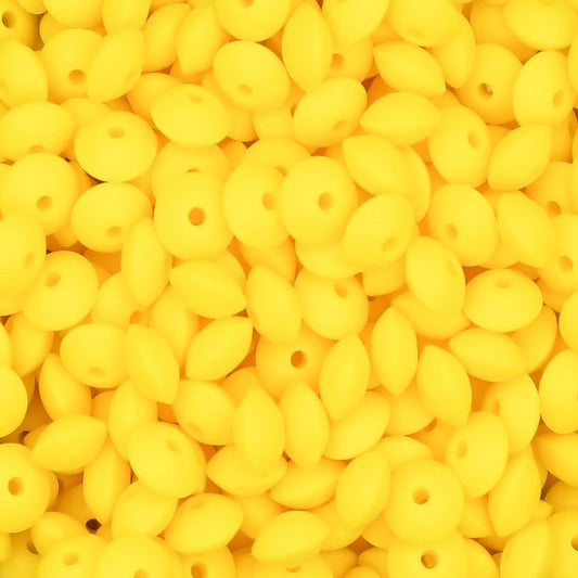 #204 12MM LENTIL LEMON DROP (1ct)