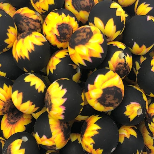P41 SUNFLOWER 15MM PRINT (1ct)
