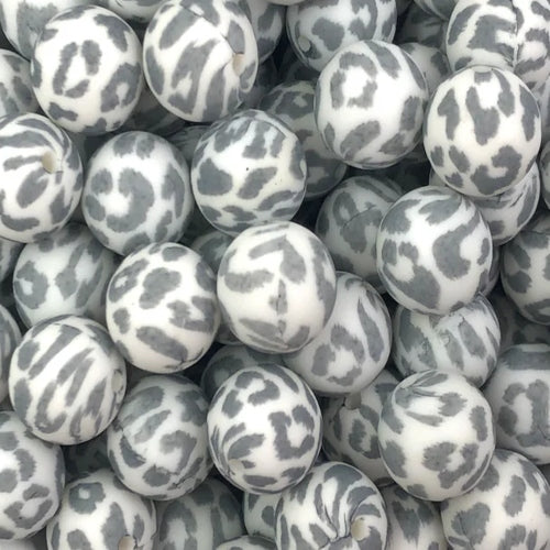 P110 GREY LEOPARD 15MM PRINT (1ct)