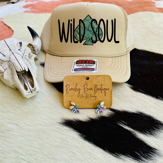 Wild Soul Western Trucker Hat