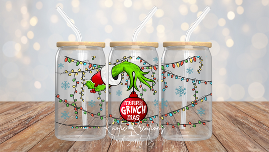 UV DTF 16OZ LIBBY WRAP MERRY GRINCHMAS 6Y-2654 (1ct)