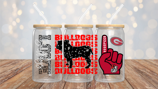 UV DTF 16OZ LIBBY WRAP BULLDOGS L-266 (1ct)